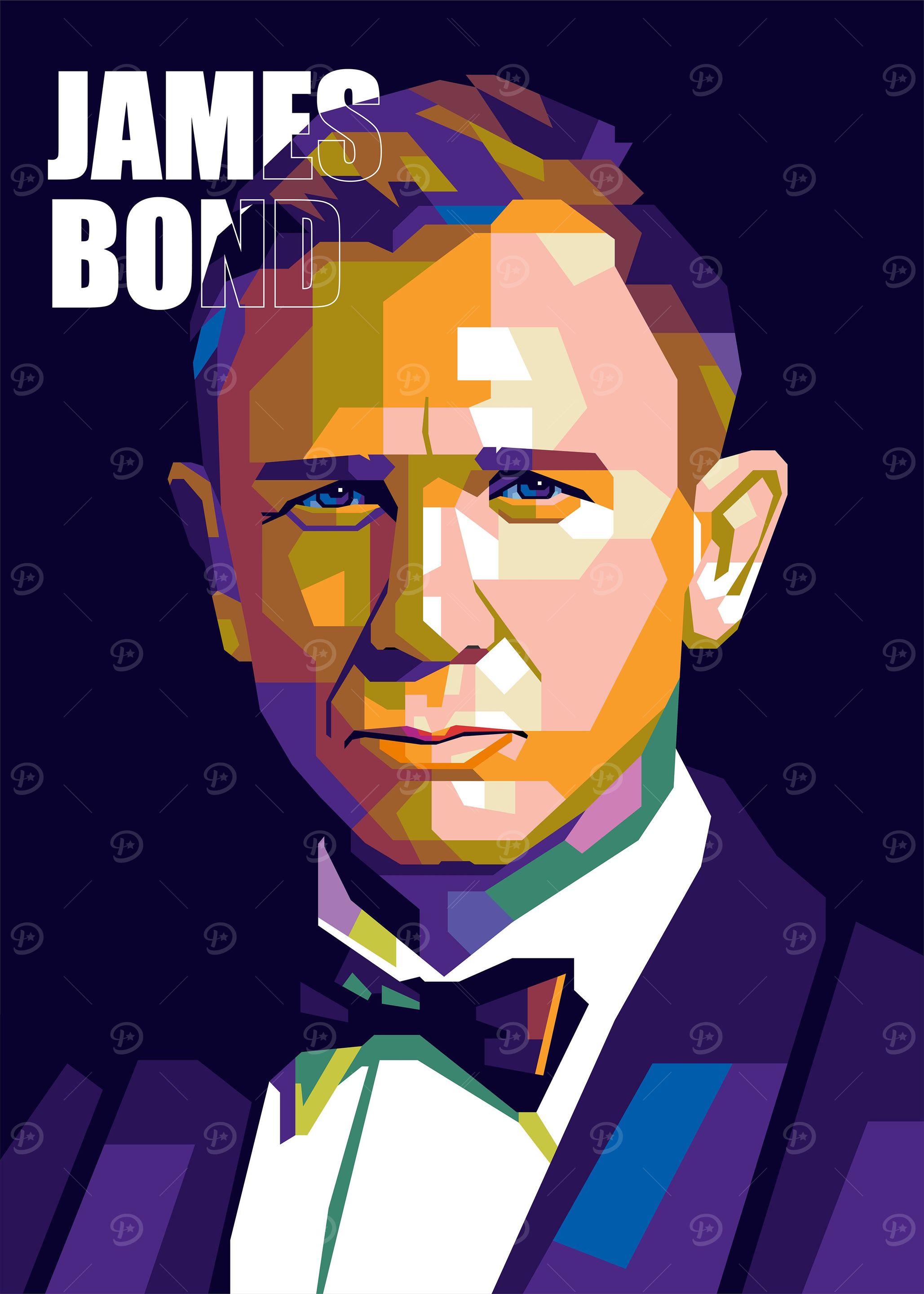 James Bond Pop Art