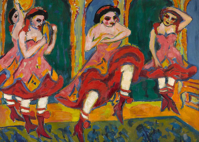 Czardas dancers
