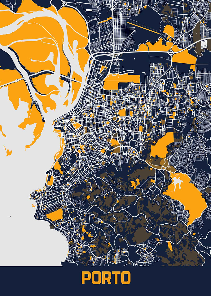 Porto City Map