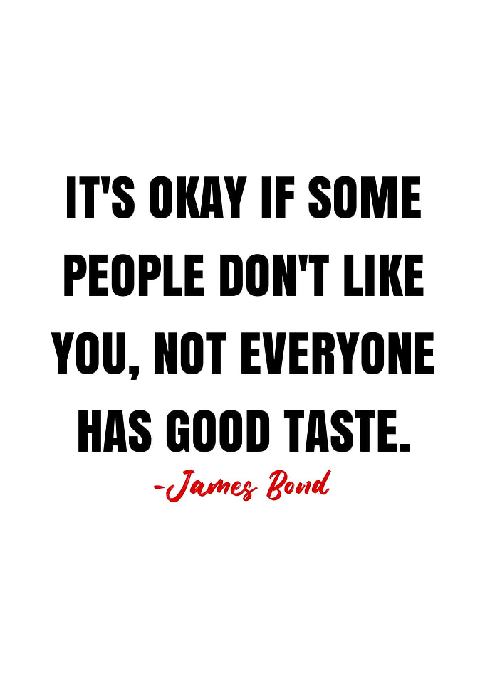 James Bond Quote