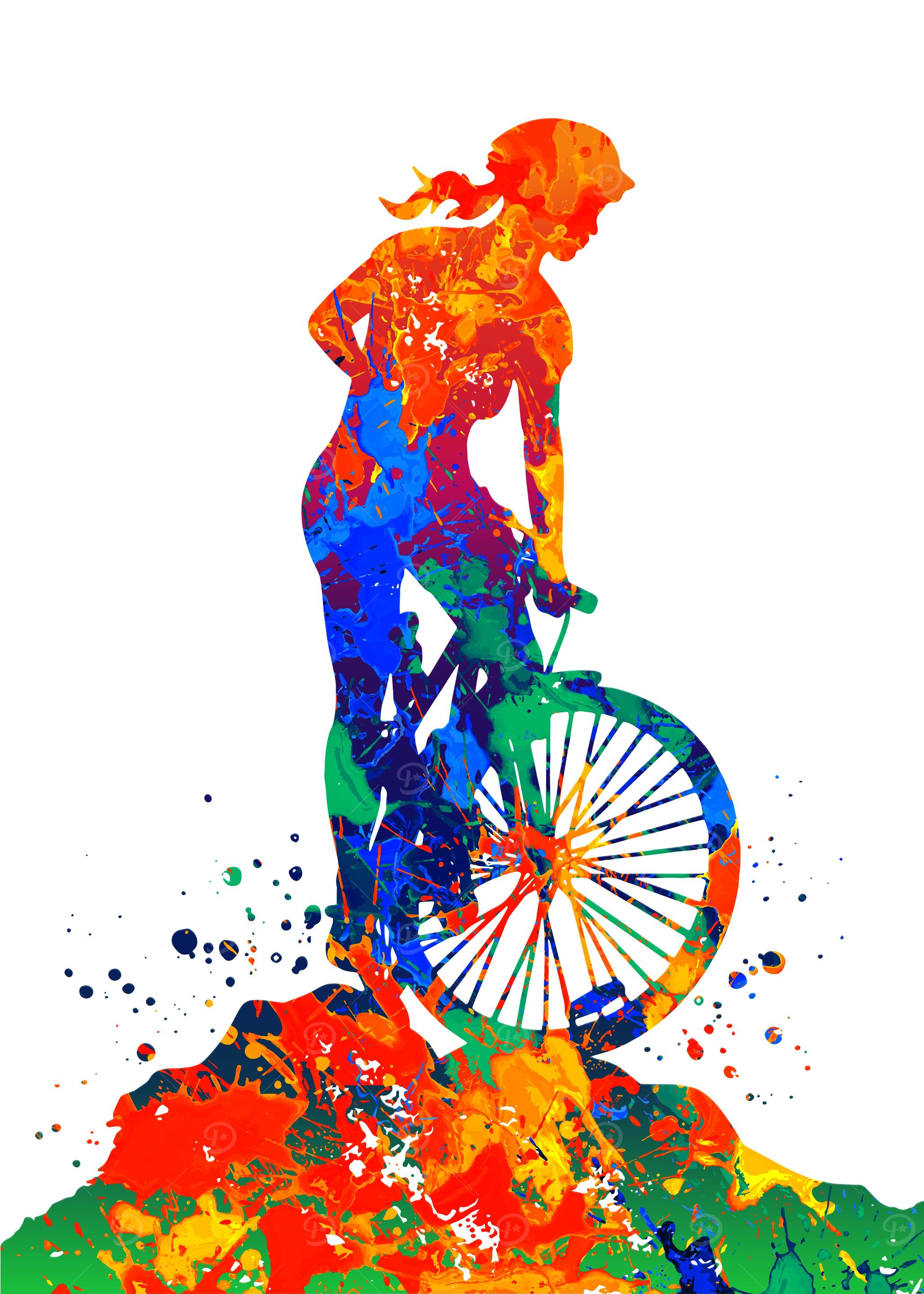 Mountain Biker Girl