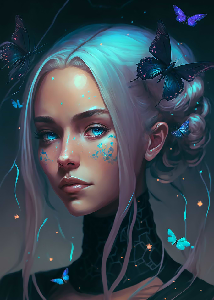 Night time goddess