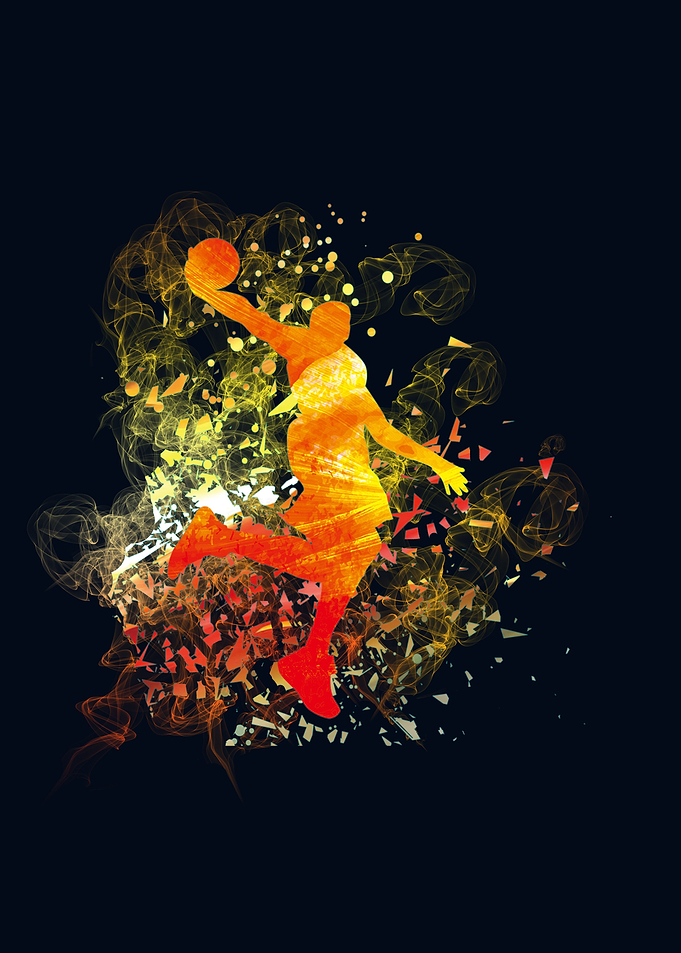 Basketball players