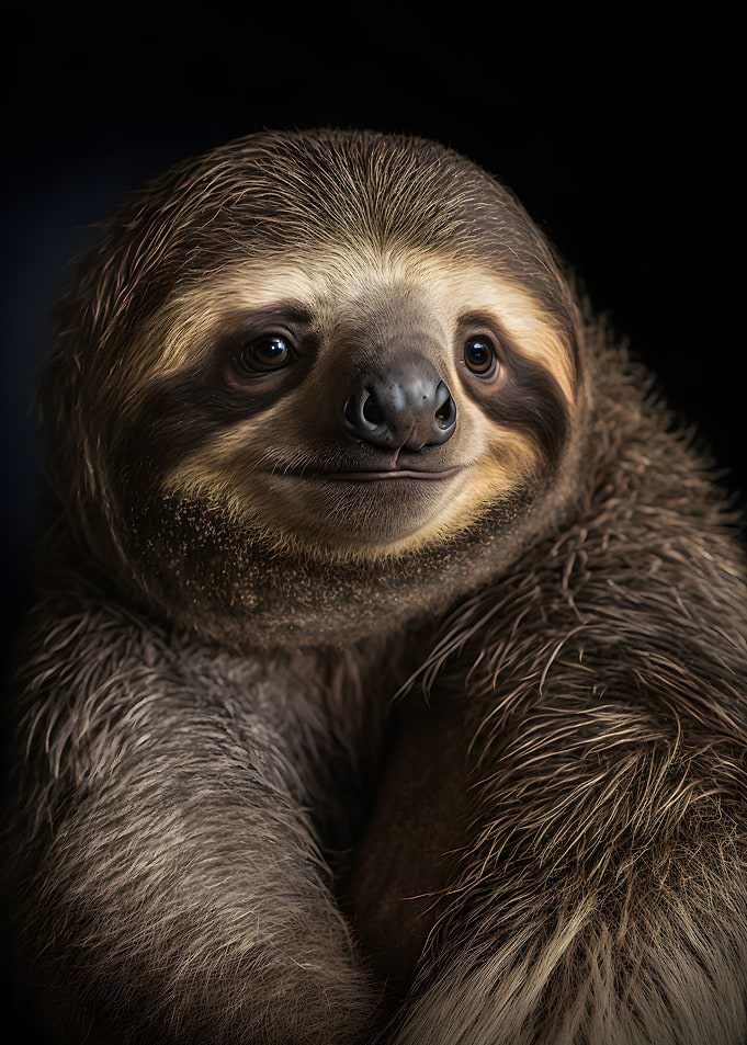 Sloth Portrait