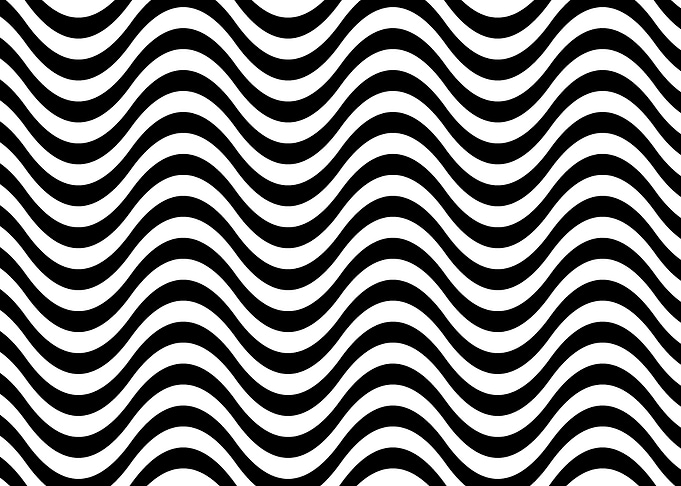 wavy lines