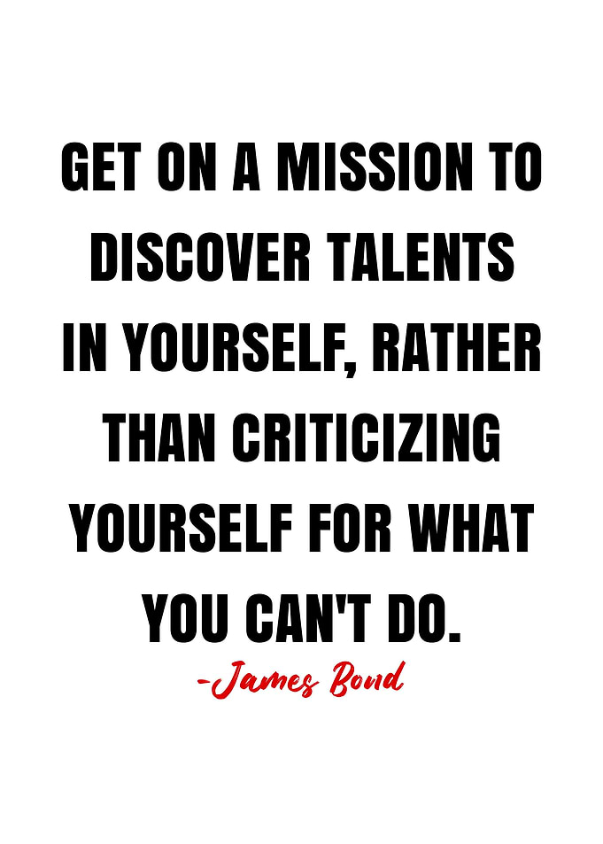 James Bond Quote