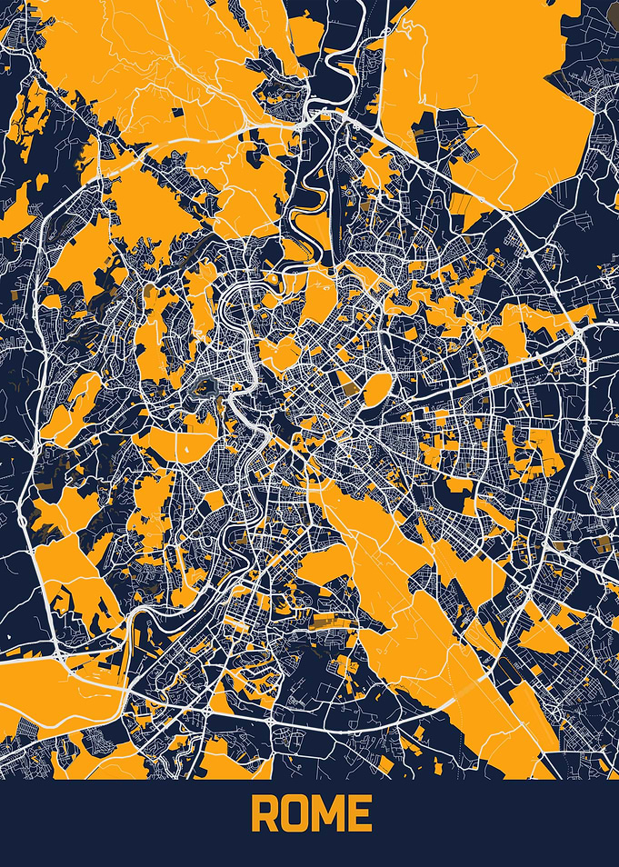 Rome City Map