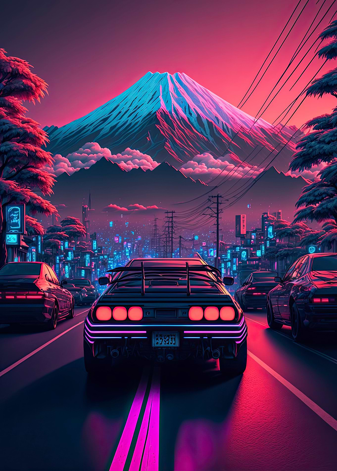 Going down the road