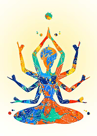 Indian mother Kali goddess