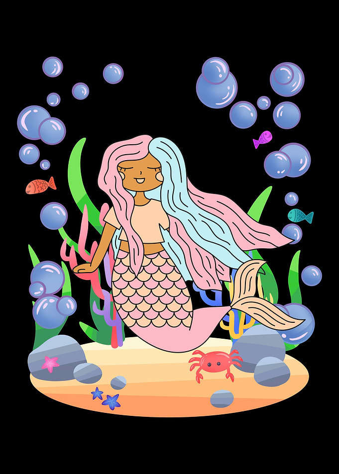 Mermaid water mythical cre