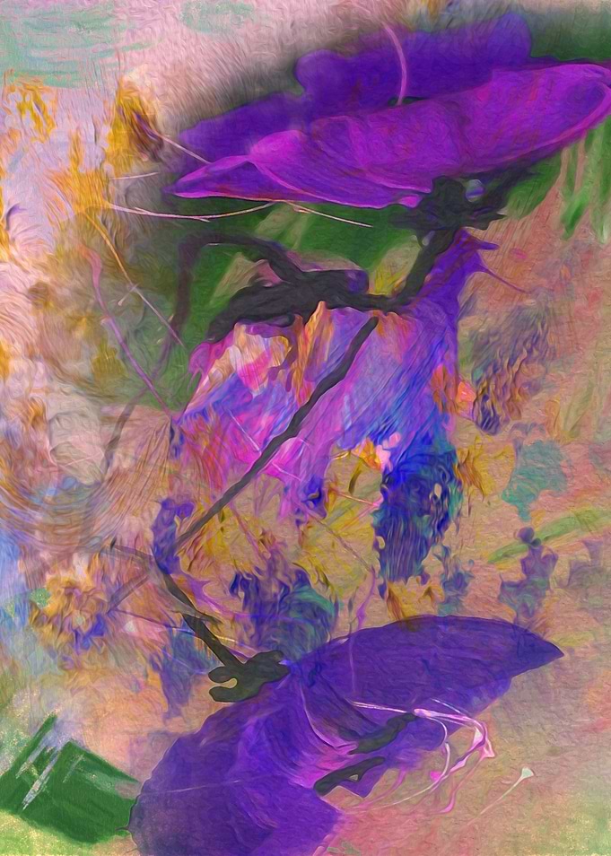 Violet Flower Mates