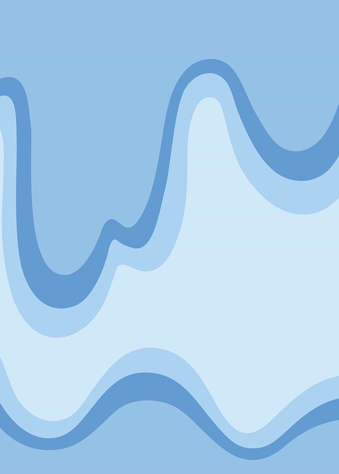 Blue Abstract Art