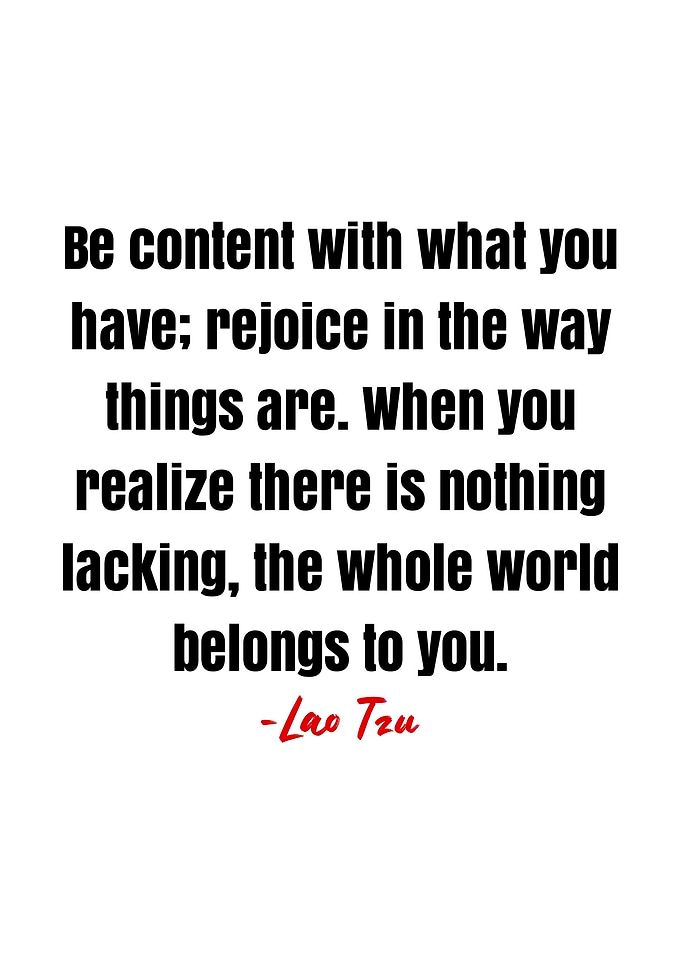 Lao Tzu Quote