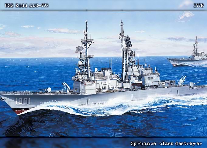 Kidd DDG993 Destroyer