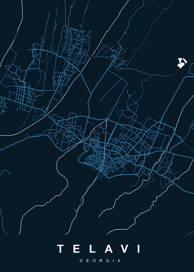 Map TELAVI GEORGIA