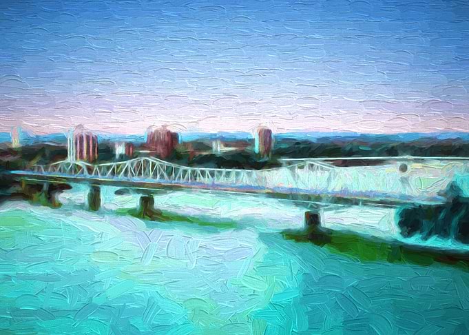 Oil Cityscape of Ottawa
