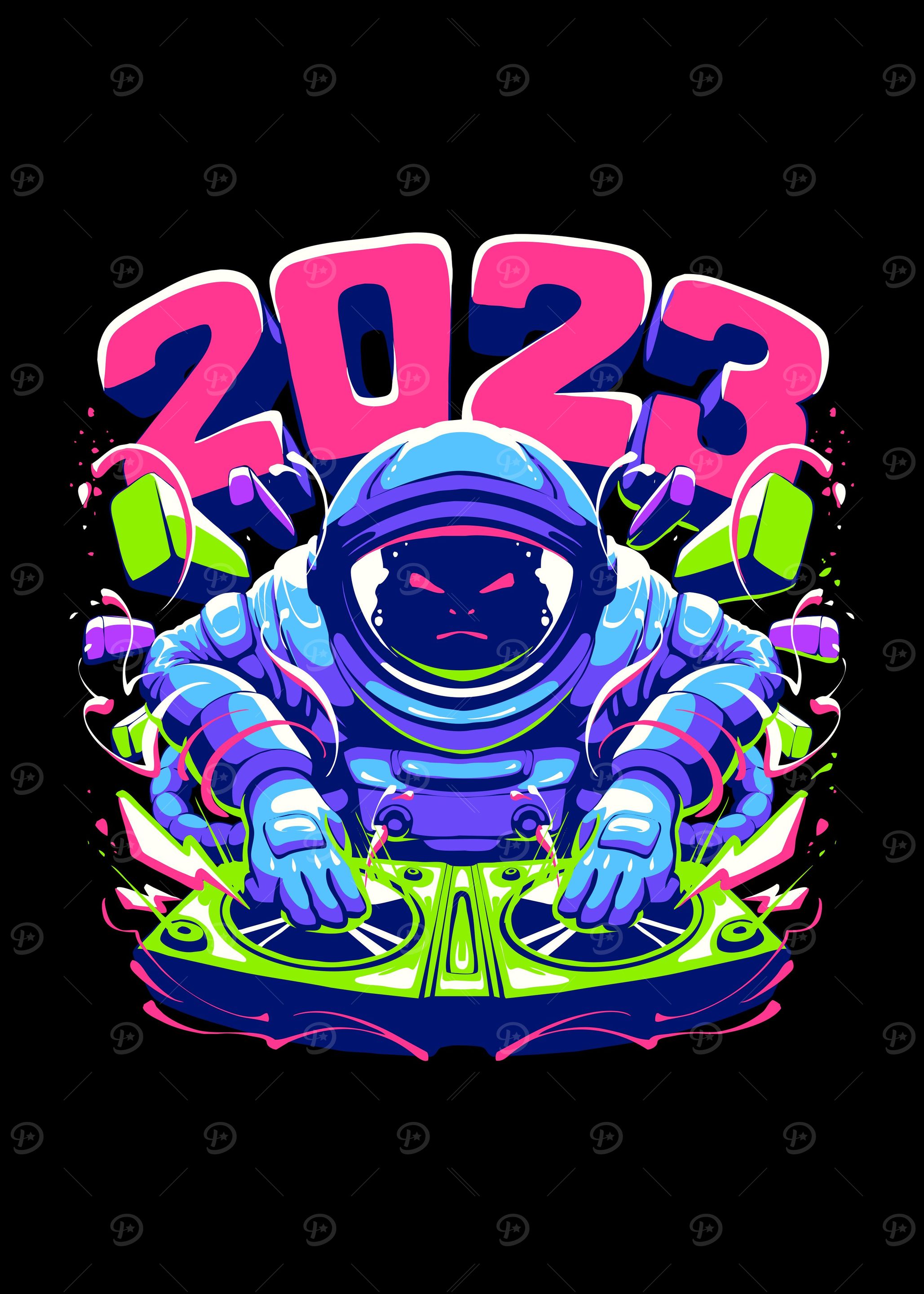 the astronaut new year