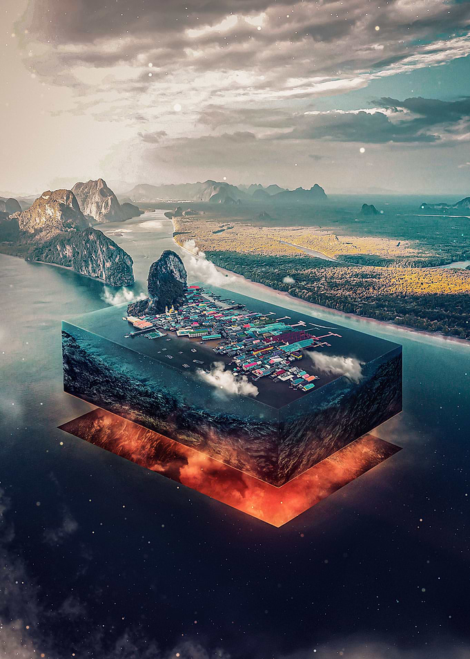Earth slice