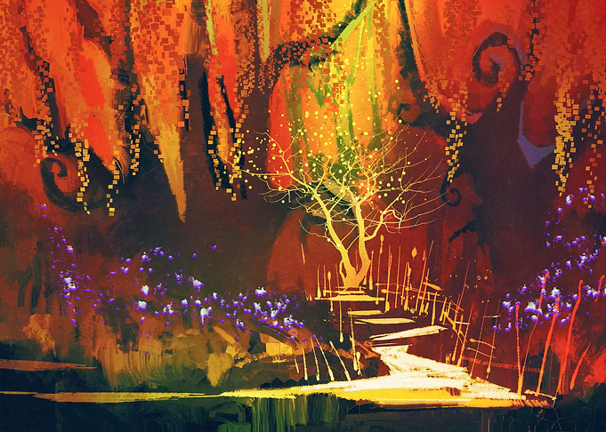 Fantasy forest