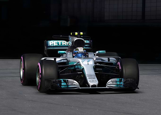 F1 W07 Hybrid Mercedes AMG