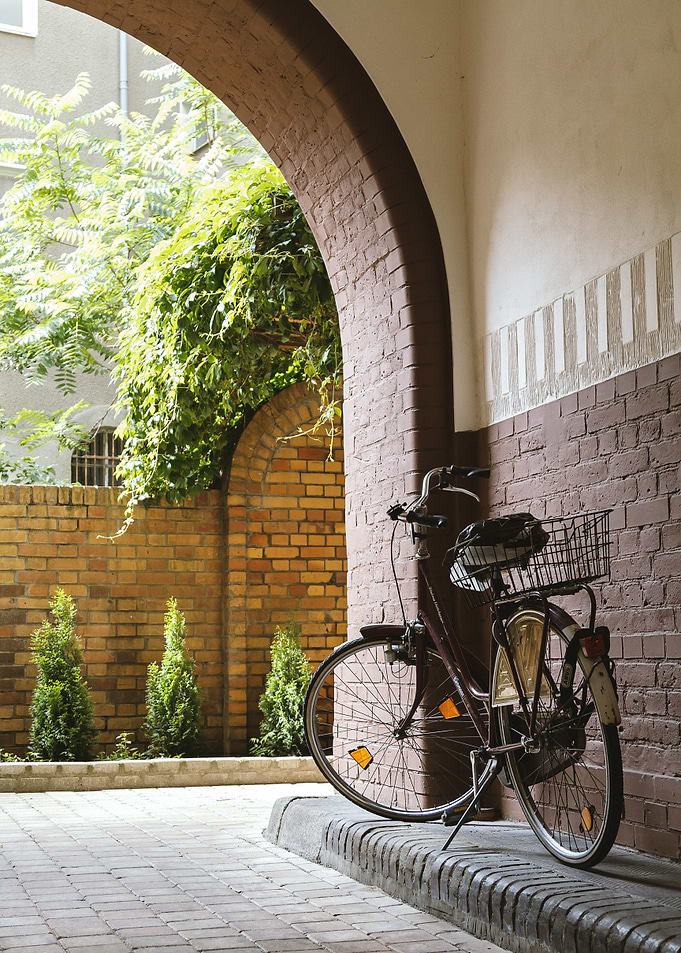 Bicycle in the Archway