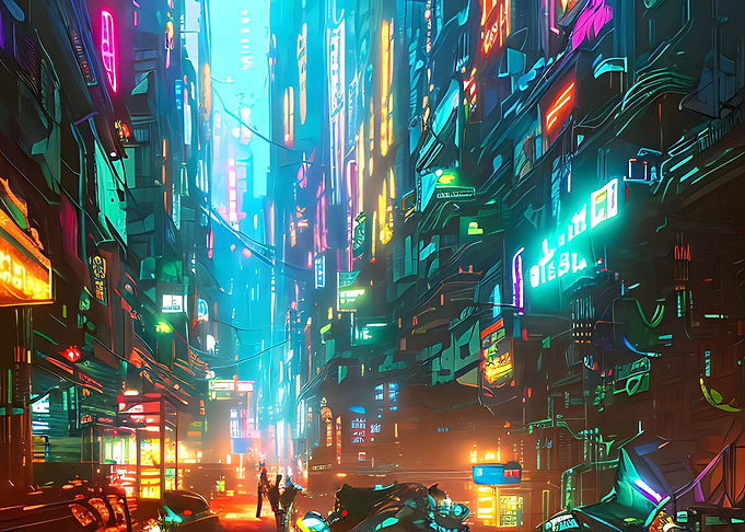 Trash Narrow Street Cyber