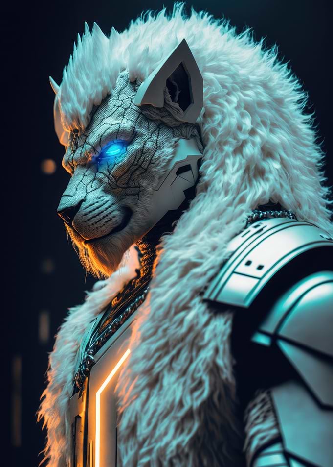 Future Albino Lion