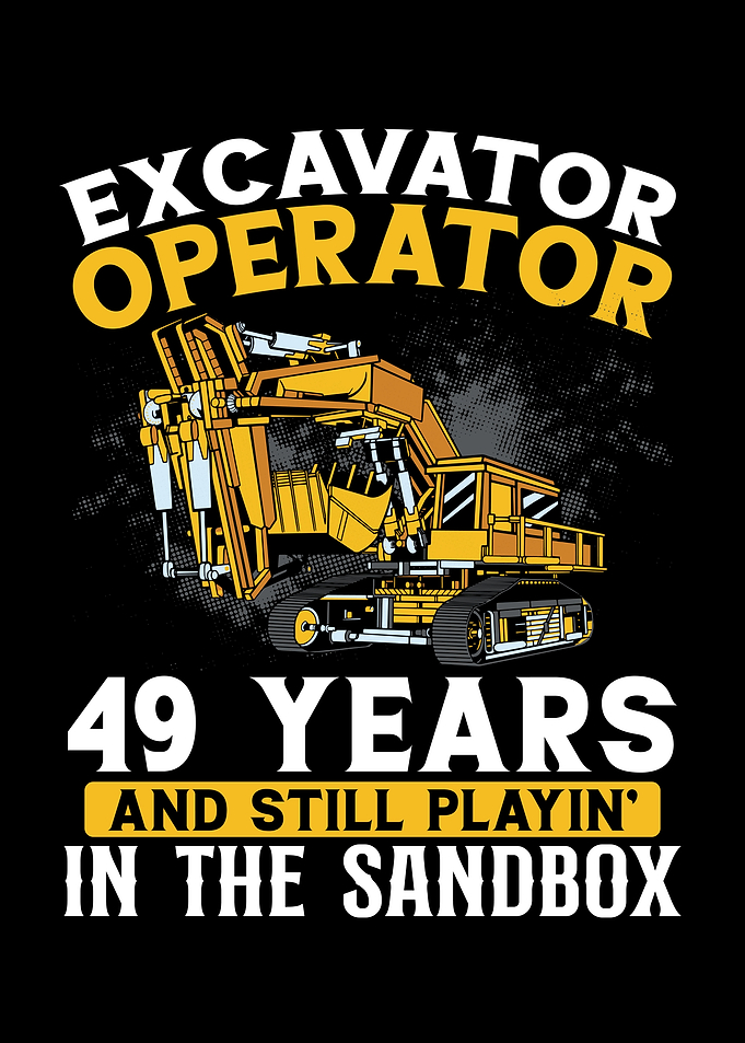 49 years old and excavator