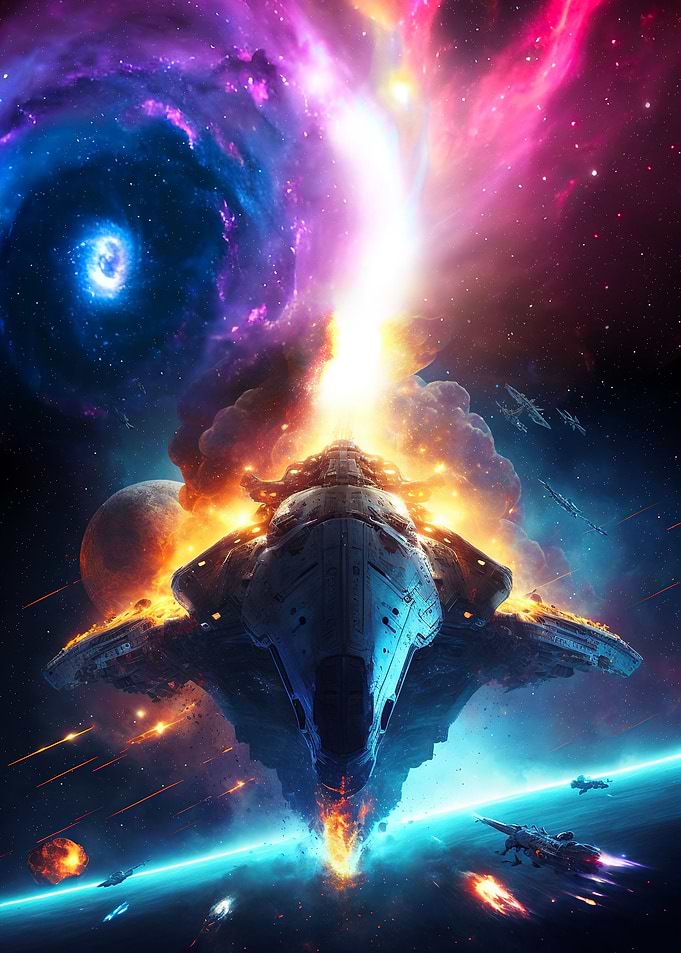 Epic space battle