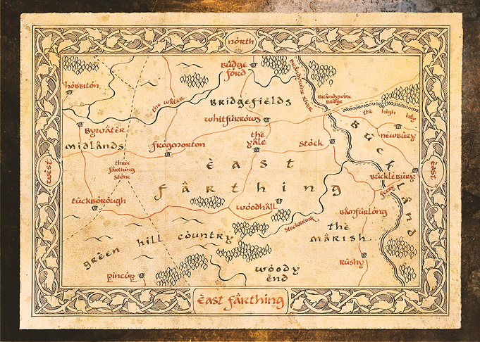 East Farthing Map