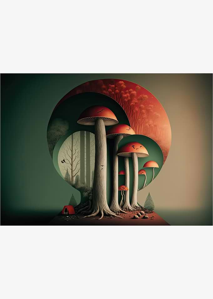 Abstract Mushroom