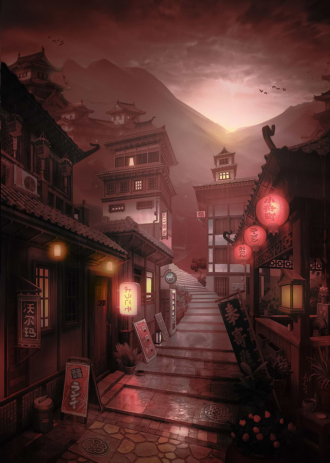 Japanese Landscape II
