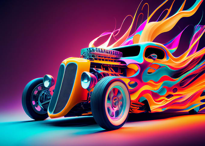 Hot Rod Flames