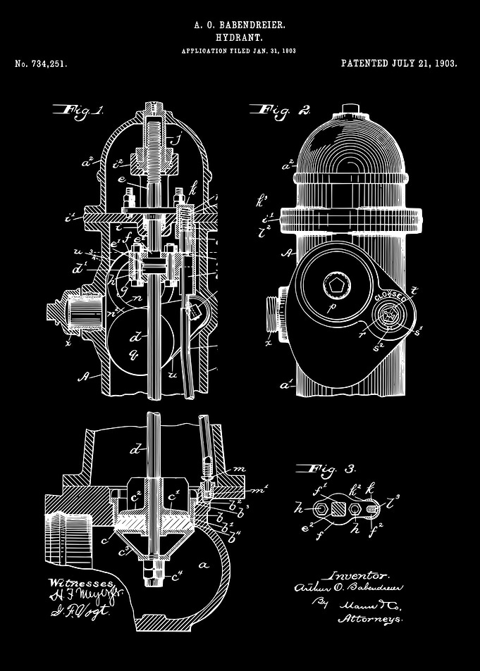 Hydrant patent