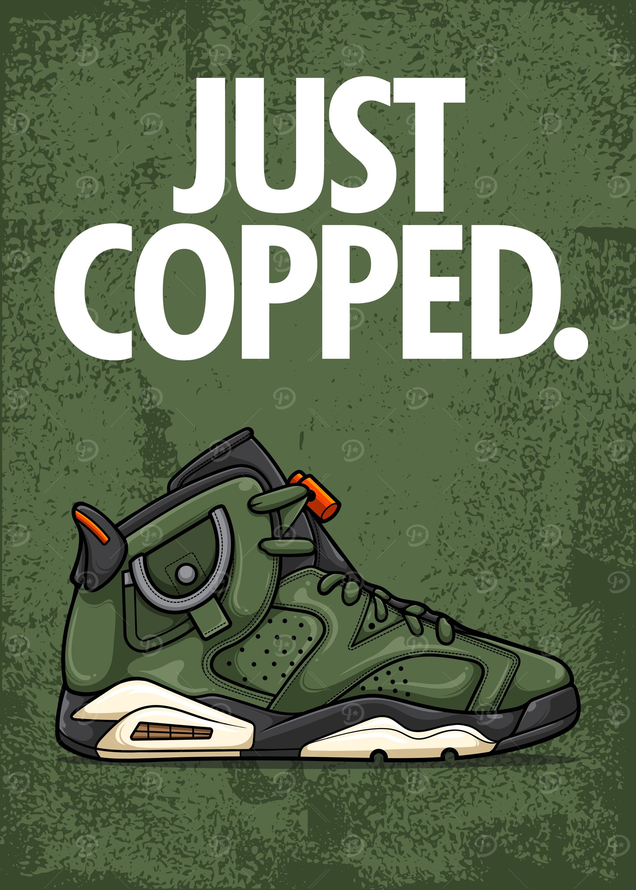 Just Copped Sneaker