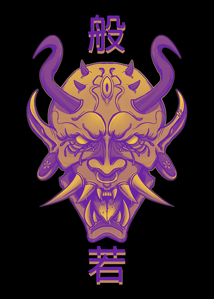 Japanese Hannya Mask