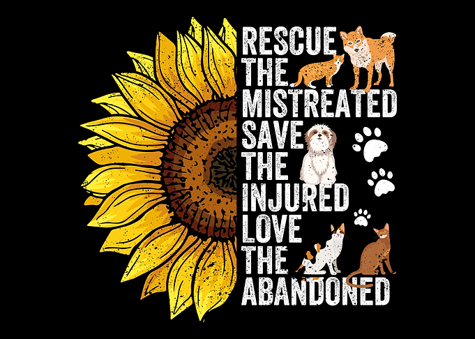 Dog Rescue Sunflower