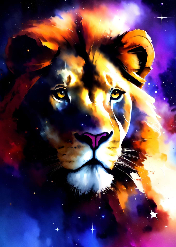 Cosmic Lion
