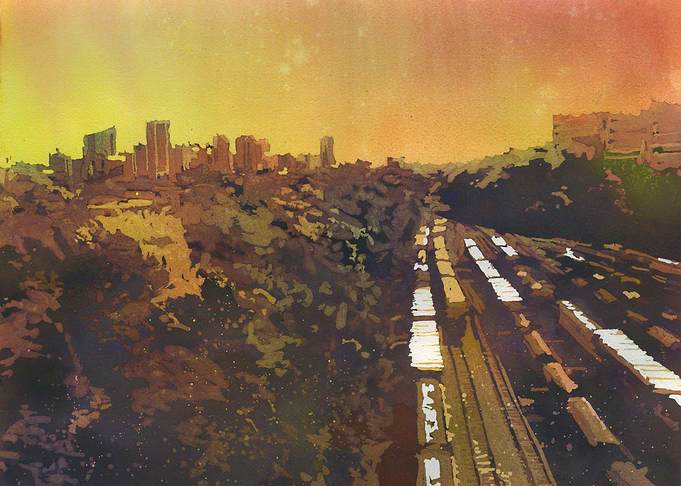 Richmond Virginia skyline