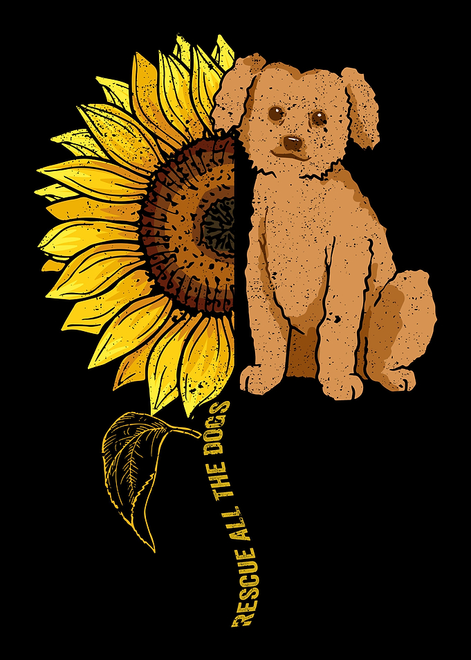 Dog Rescue Sunflower