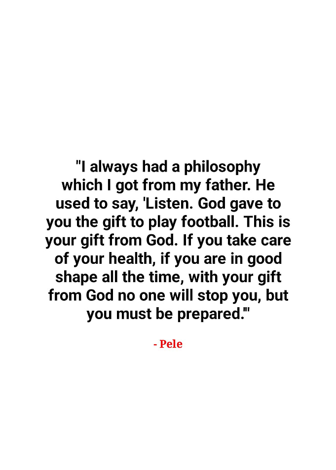 Pele quotes