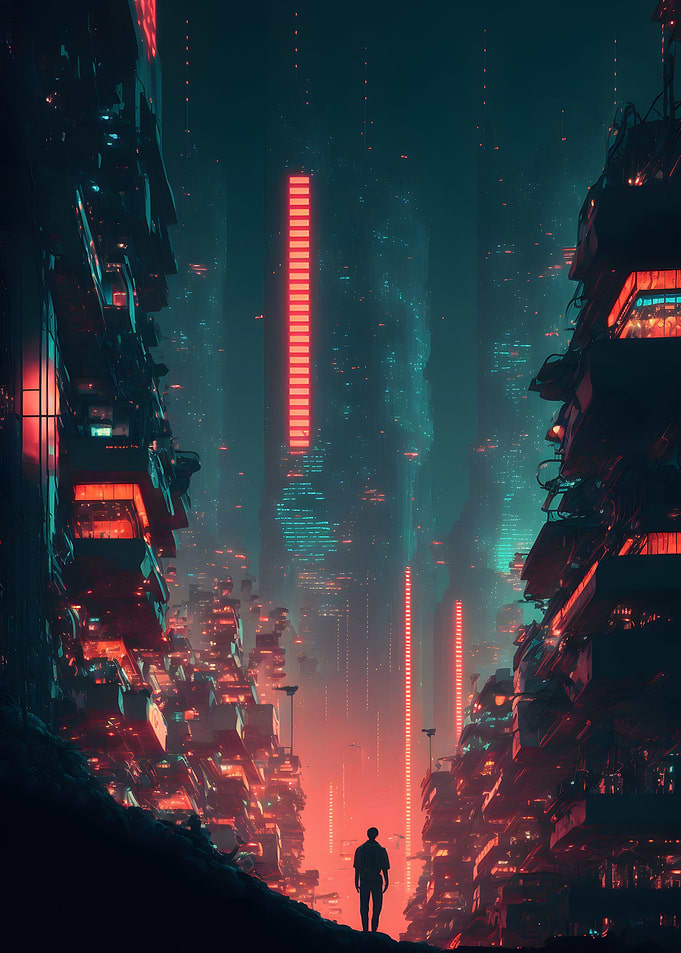 Dystopian Future City