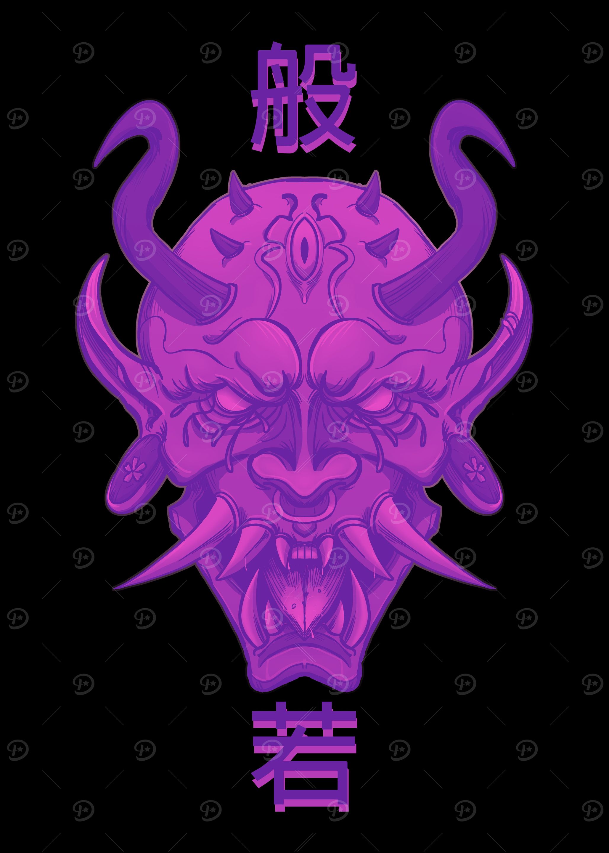 Japanese Hannya Mask