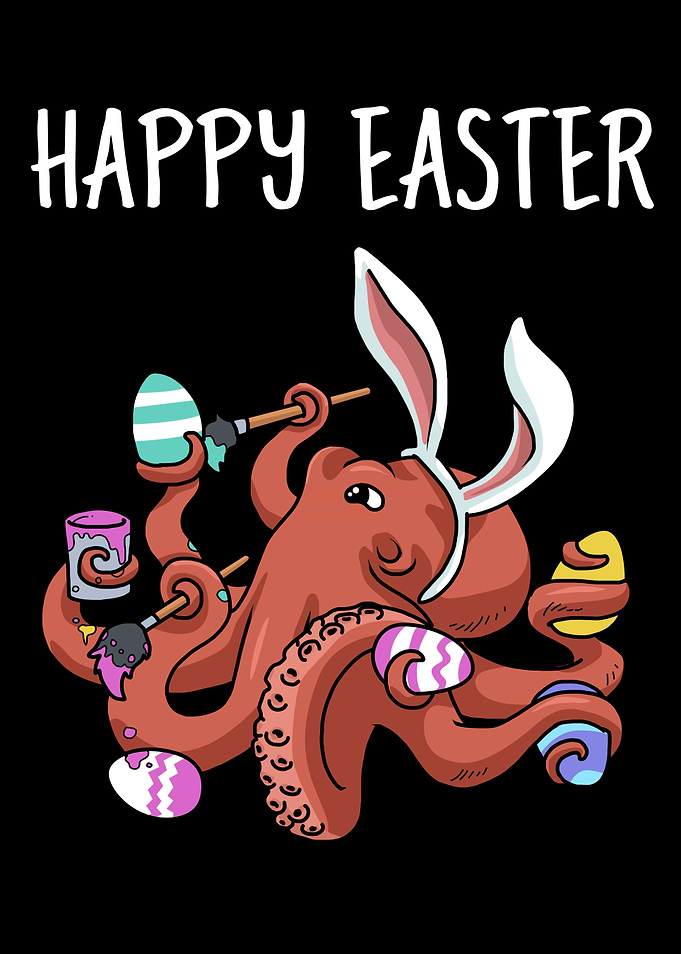 Octopus Egg Hunt Easter