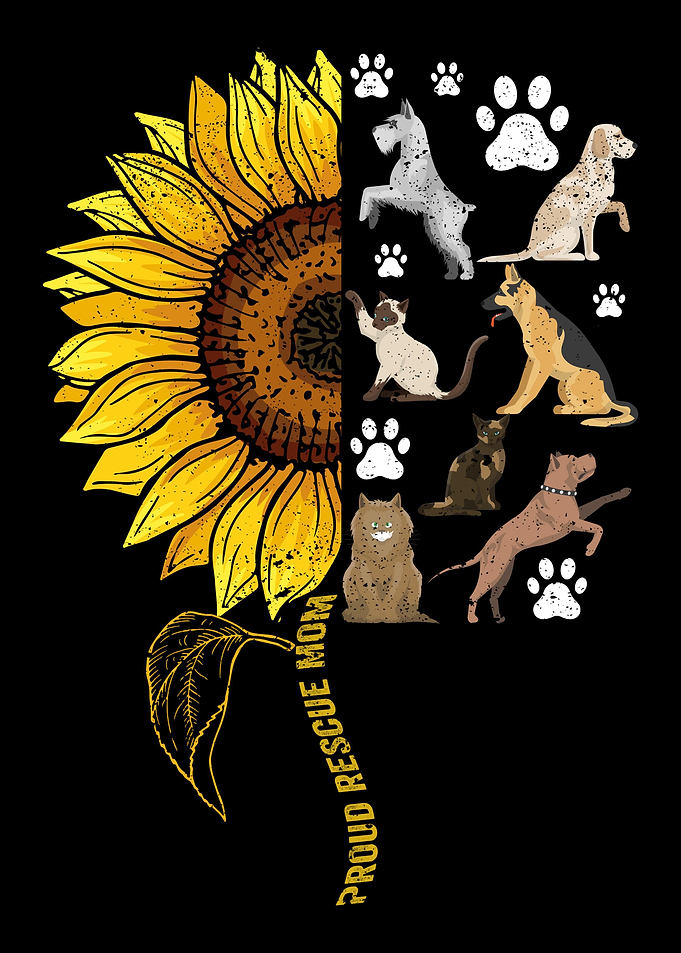 Dog Rescue Sunflower