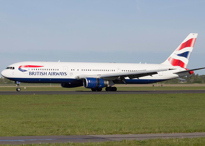British Airways B767