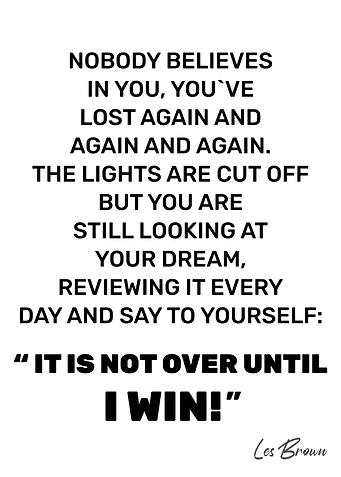 Until I Win