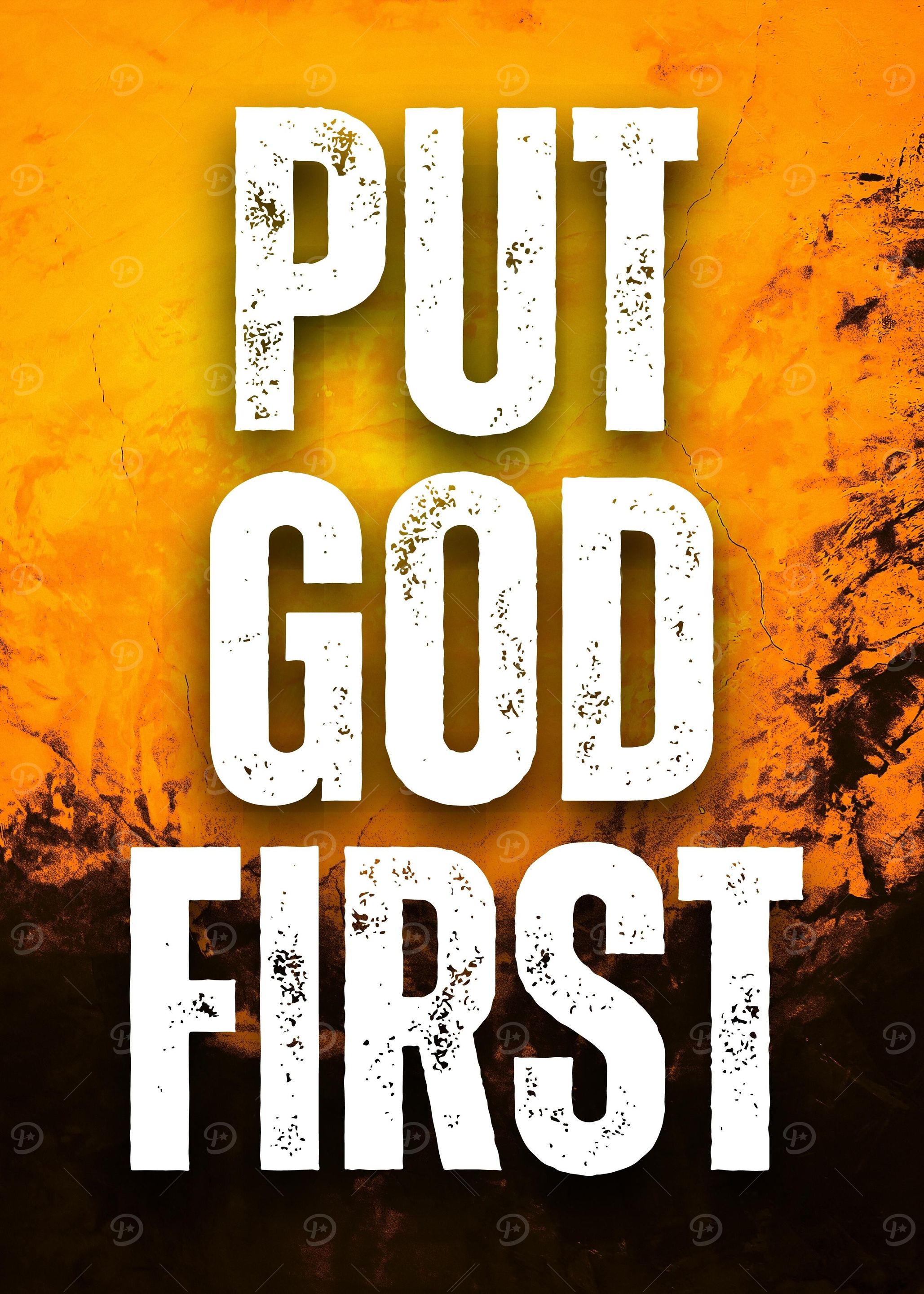 Put God First Christian