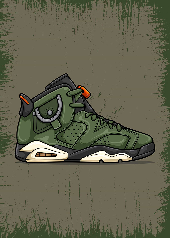 Green Army Shoe