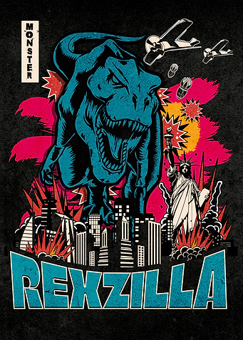 Retro REXZILLA TRex